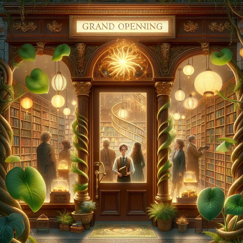 Magical Bookstore Grand Opening