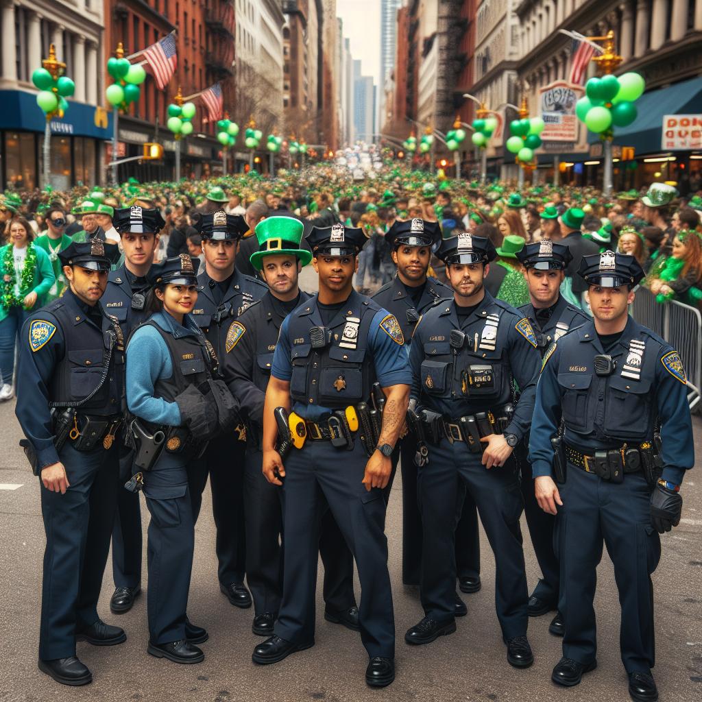 Law enforcement presence St. Patrick's