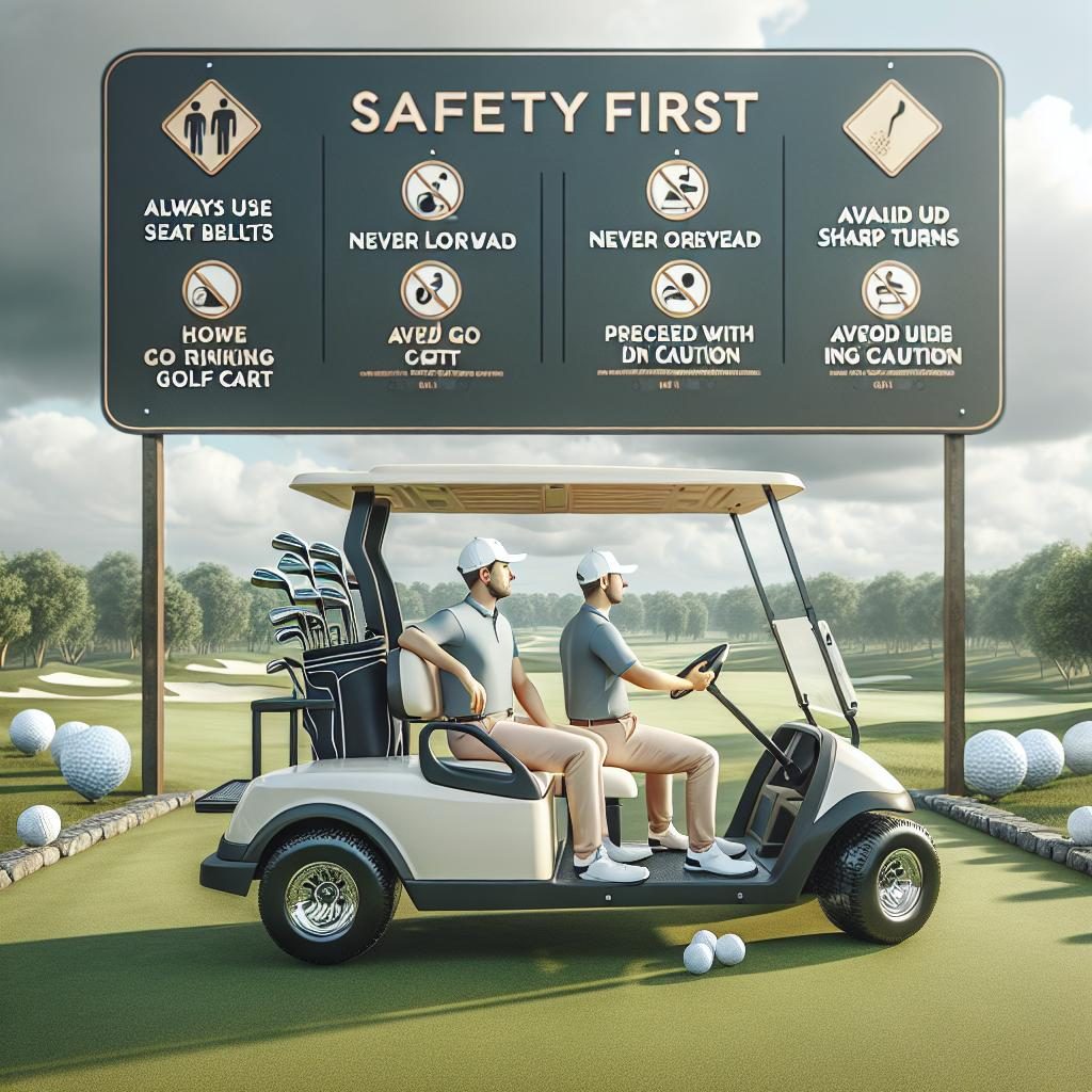 Golf cart safety awareness.