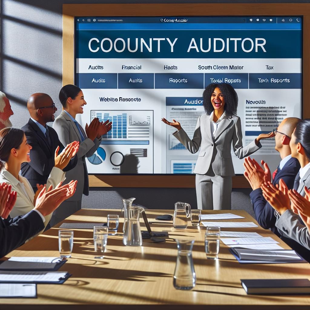 County auditor website launch.