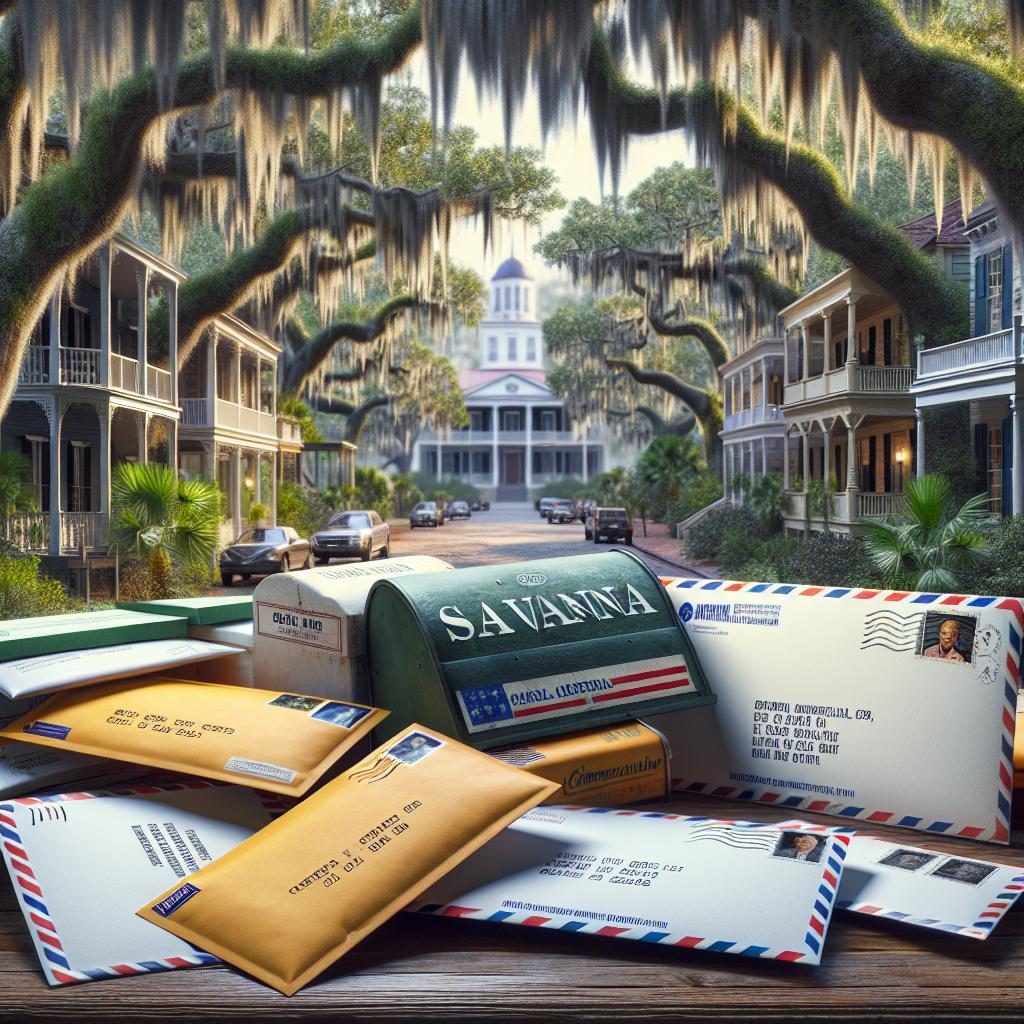 Mysterious campaign mailers Savannah