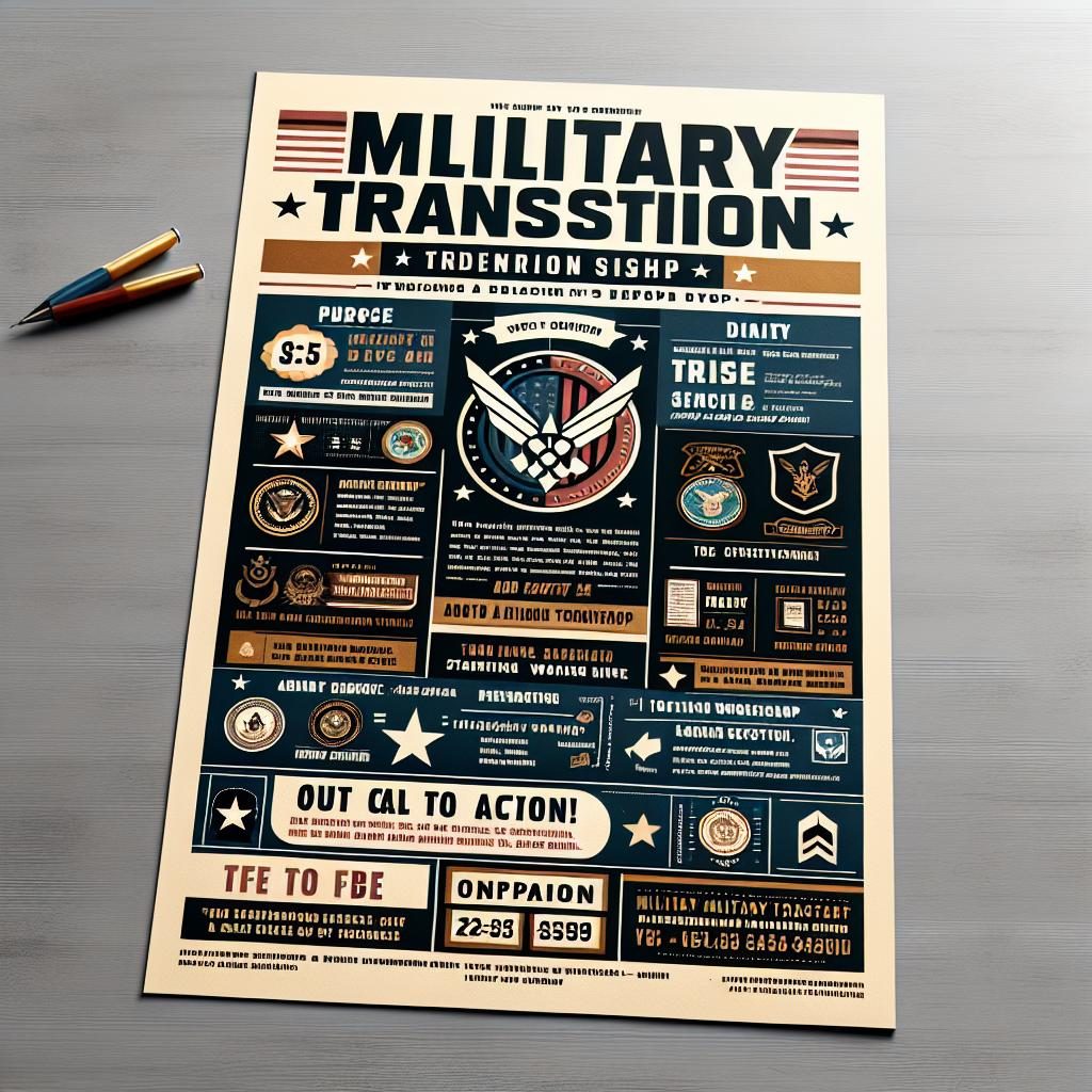 Military transition workshop flyer