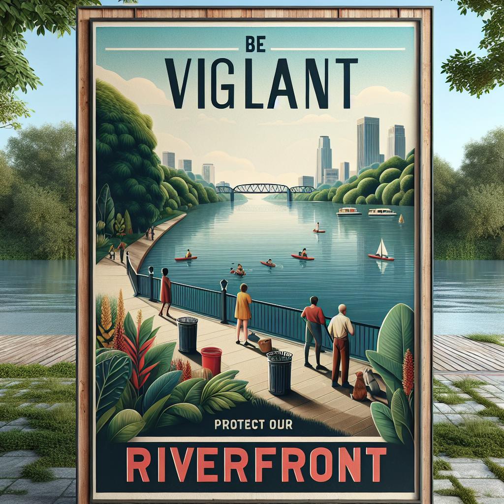 Riverfront Vigilance Poster