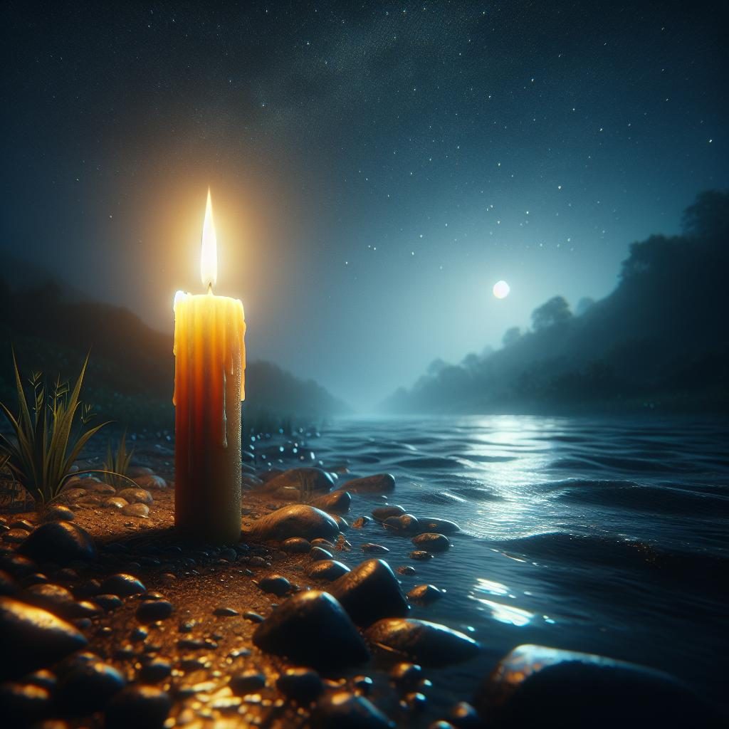 Riverbank Vigil Candle