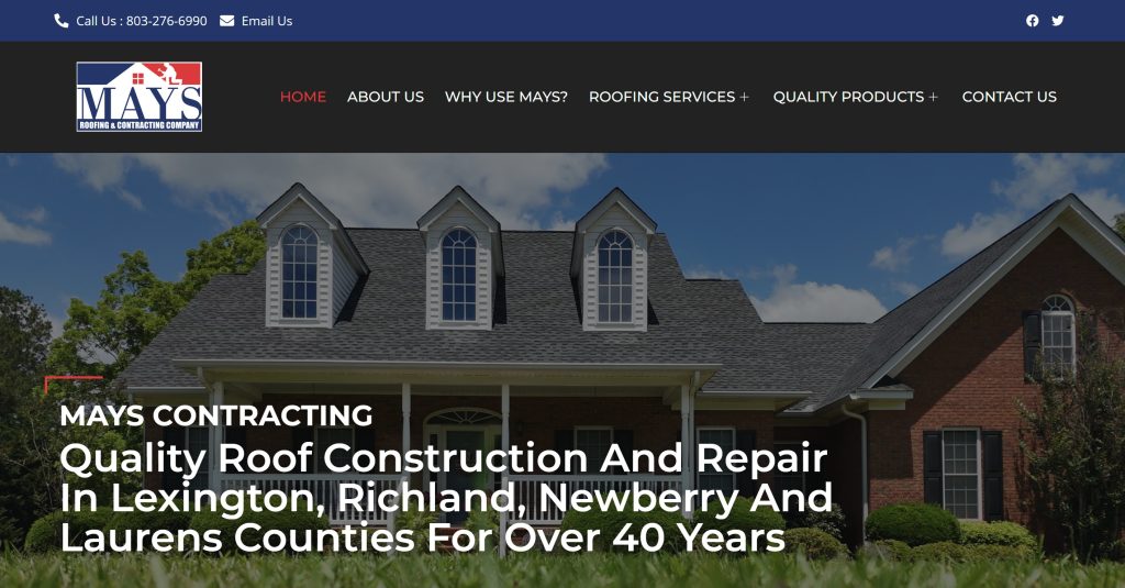 Mays Roofing & Contracting