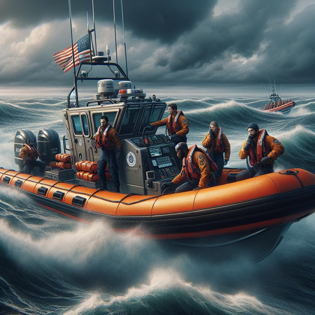 Coast Guard rescue operation