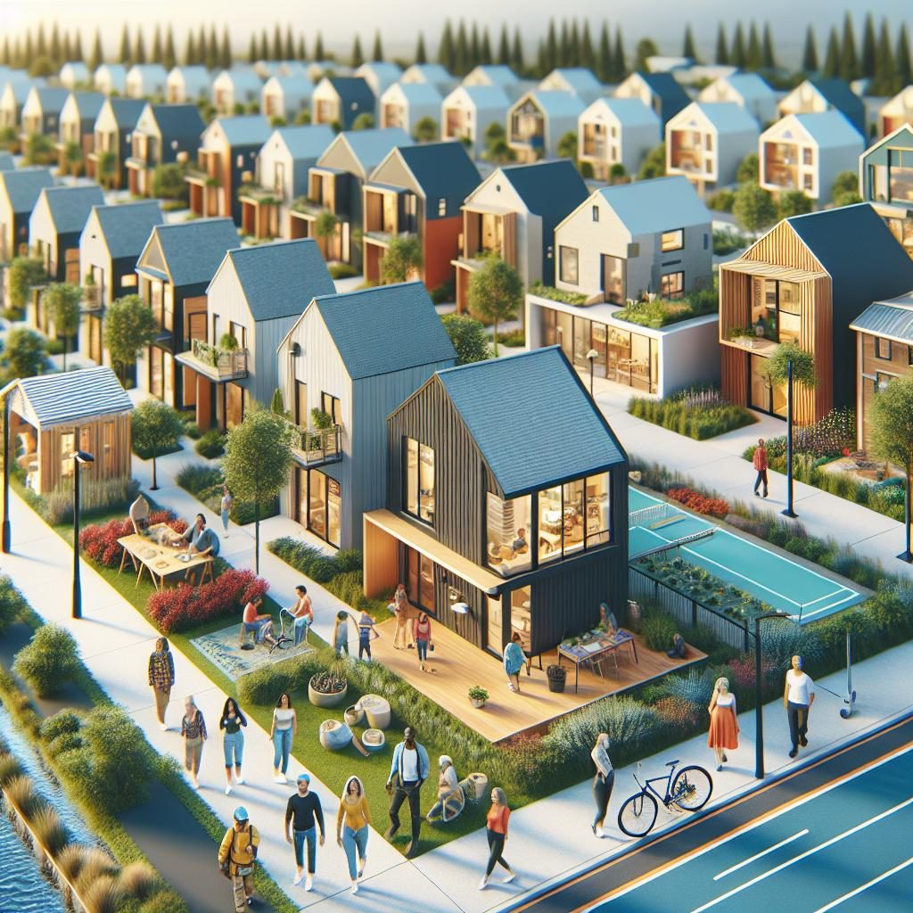 Workforce housing neighborhood concept