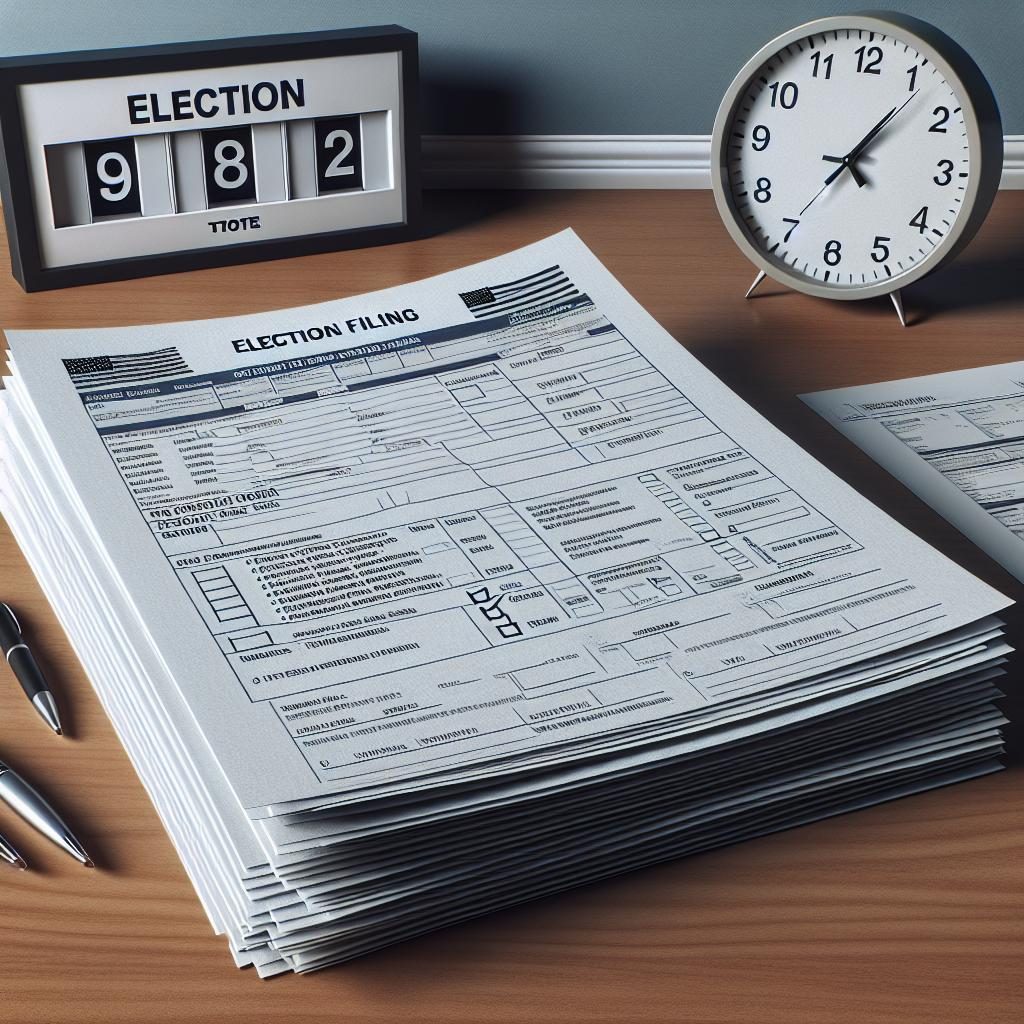 Election filing paperwork deadline.