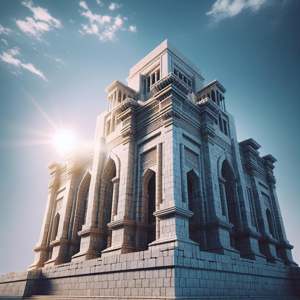 Monument under blue sky