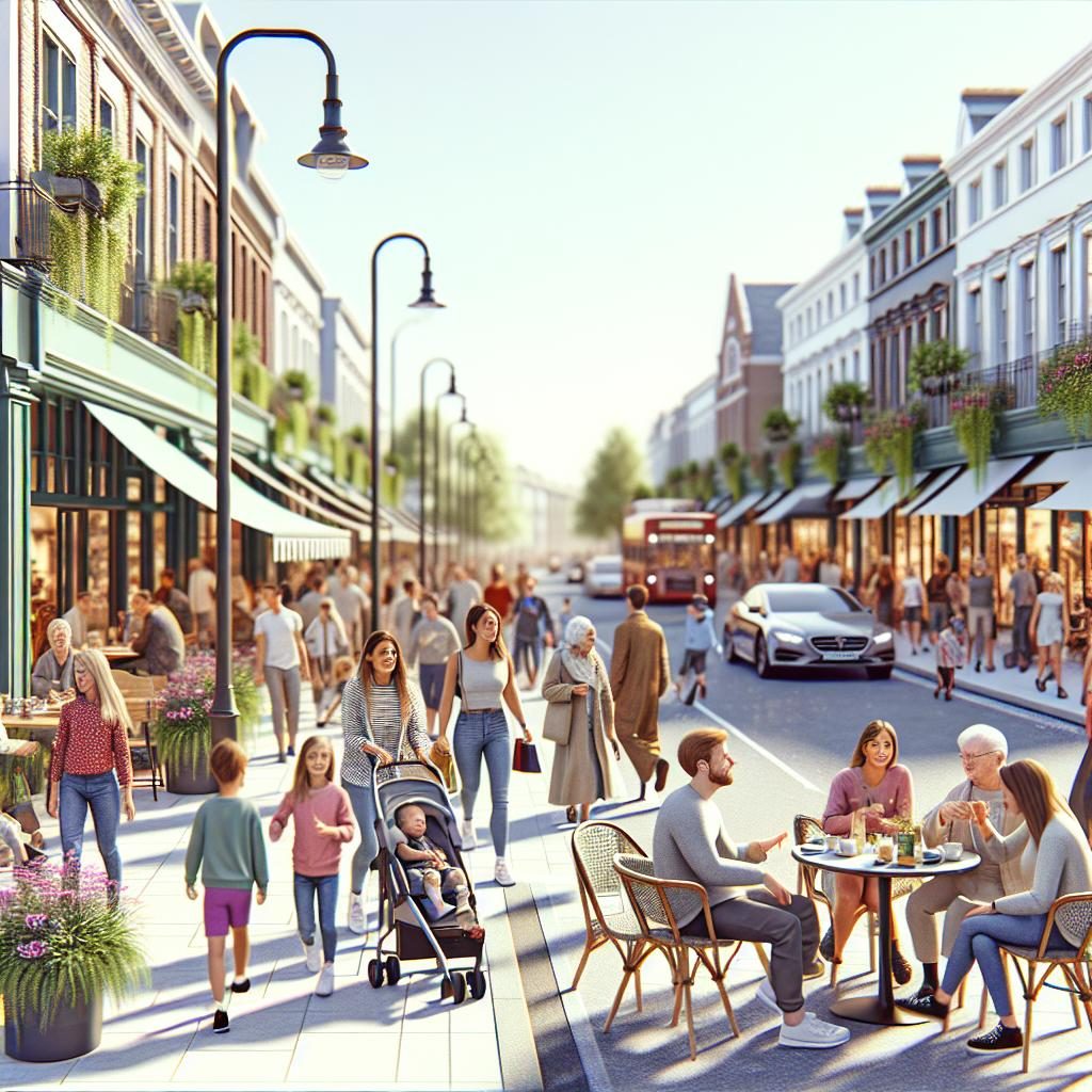 Vibrant Streetscape Transformation