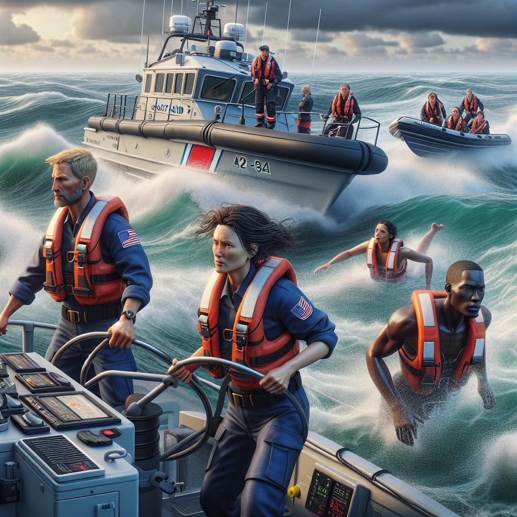 Coast Guard Rescue Action