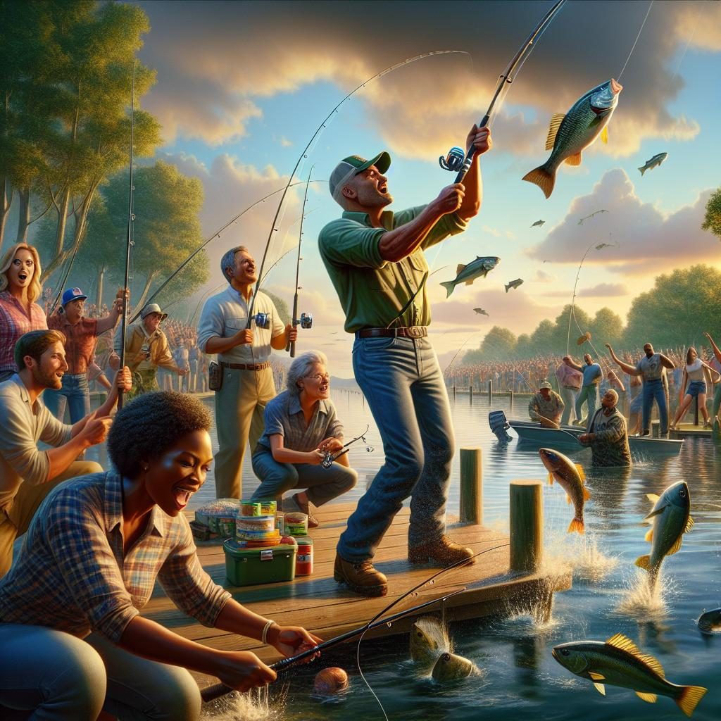 Fishing Tournament Excitement