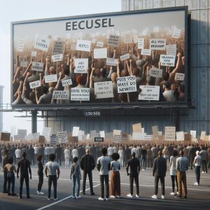 Billboard Protest Against Trump