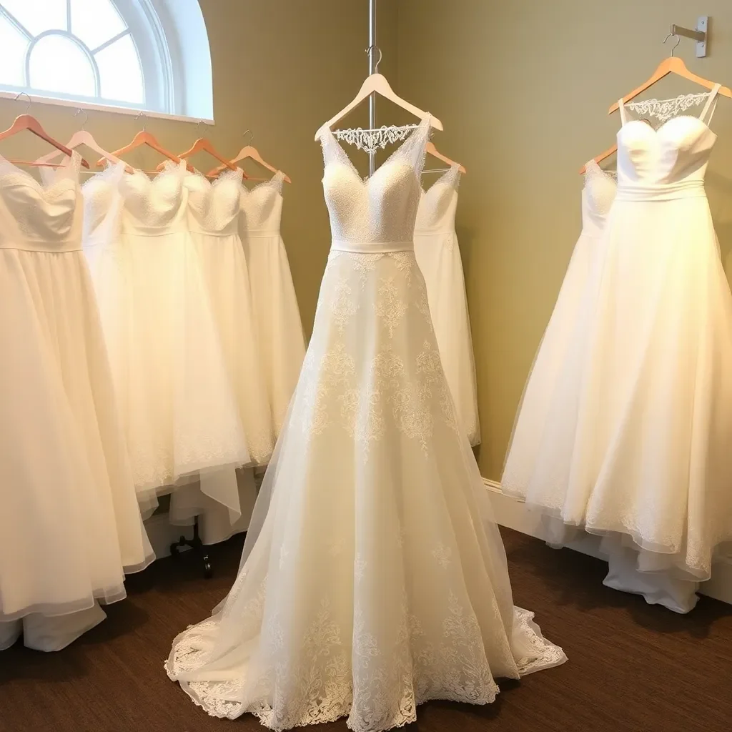 Port Royal's Wedding Gown Display Raises Awareness for Domestic Violence Month