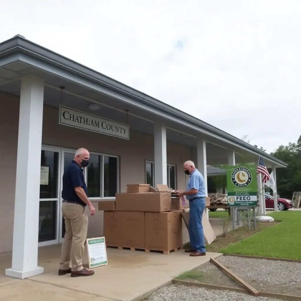 Chatham County Opens Disaster Recovery Center to Support Residents After Tropical Storm Debby and Hurricane Helene