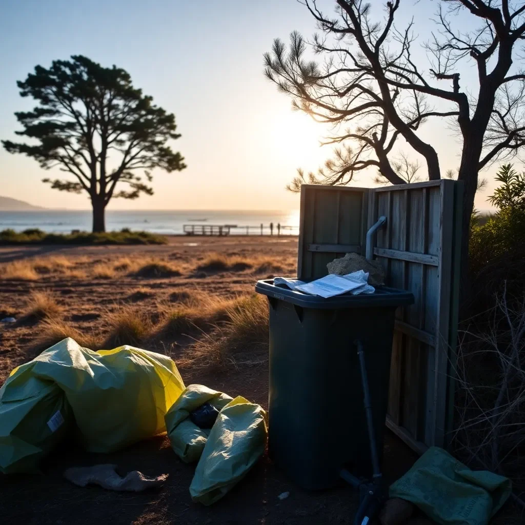 St. Helena Island's Towne MacDonald Memorial Park Struggles with Illegal Trash Dumping Issues