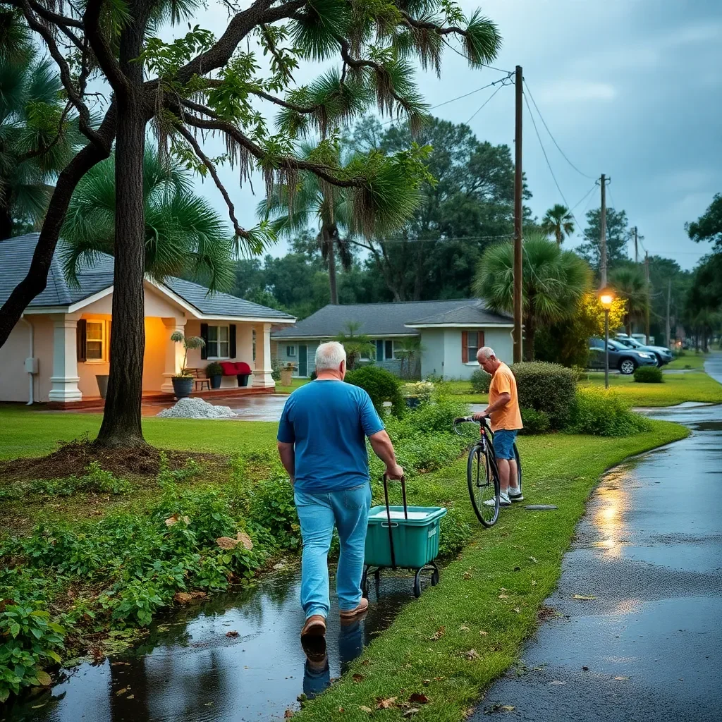 Beaufort Residents Begin Recovery After Tropical Storm Helene's Impact