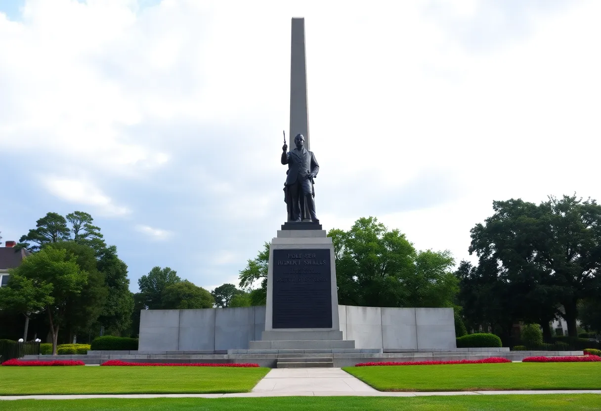 Historic monument dedication