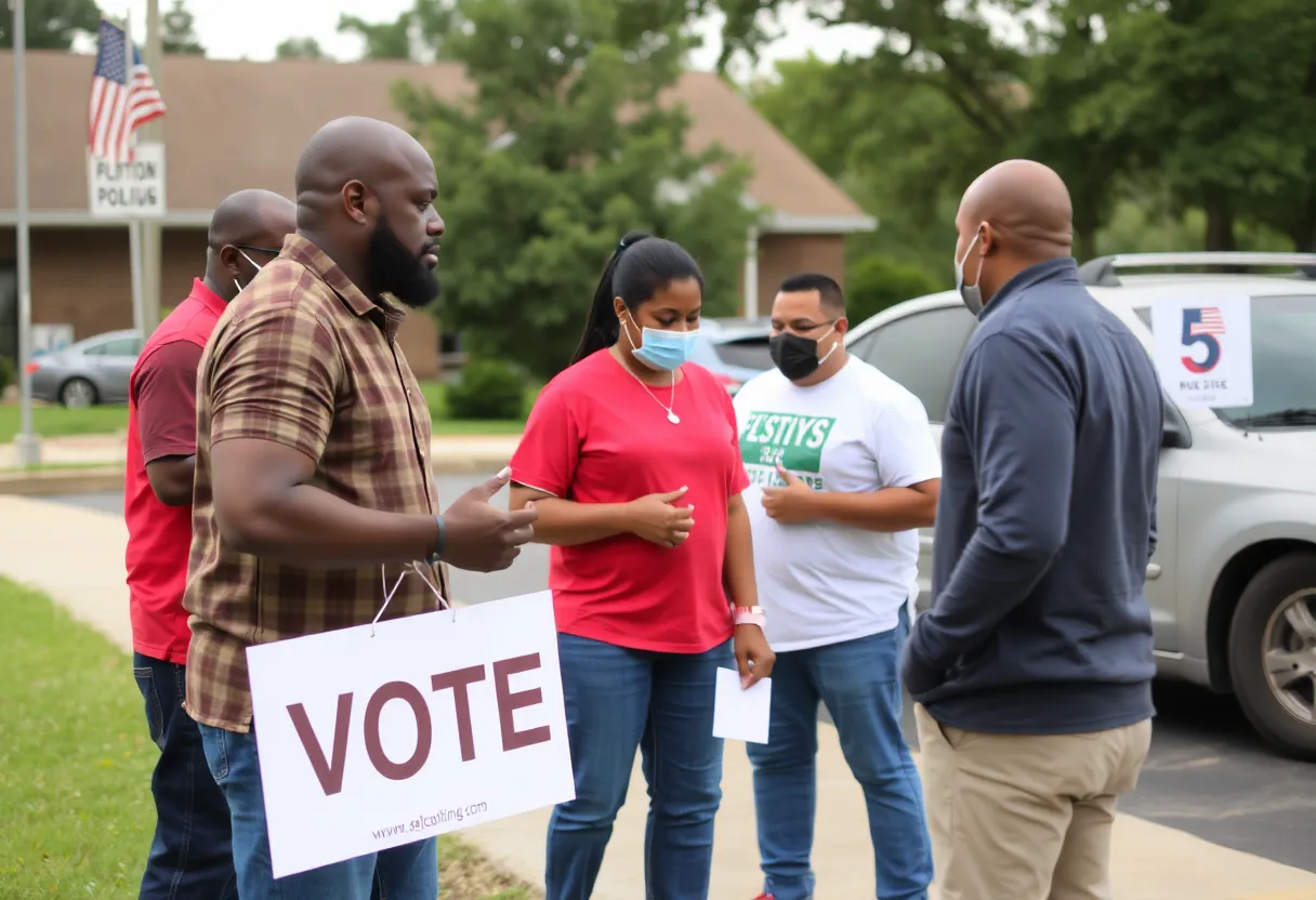 Voting Booth Tension