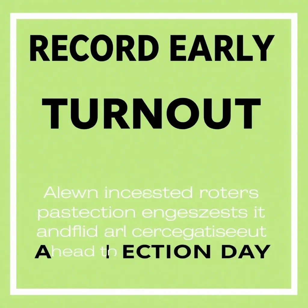 Record Early Voting Turnout in Beaufort County Points to Increased Voter Engagement Ahead of Election Day