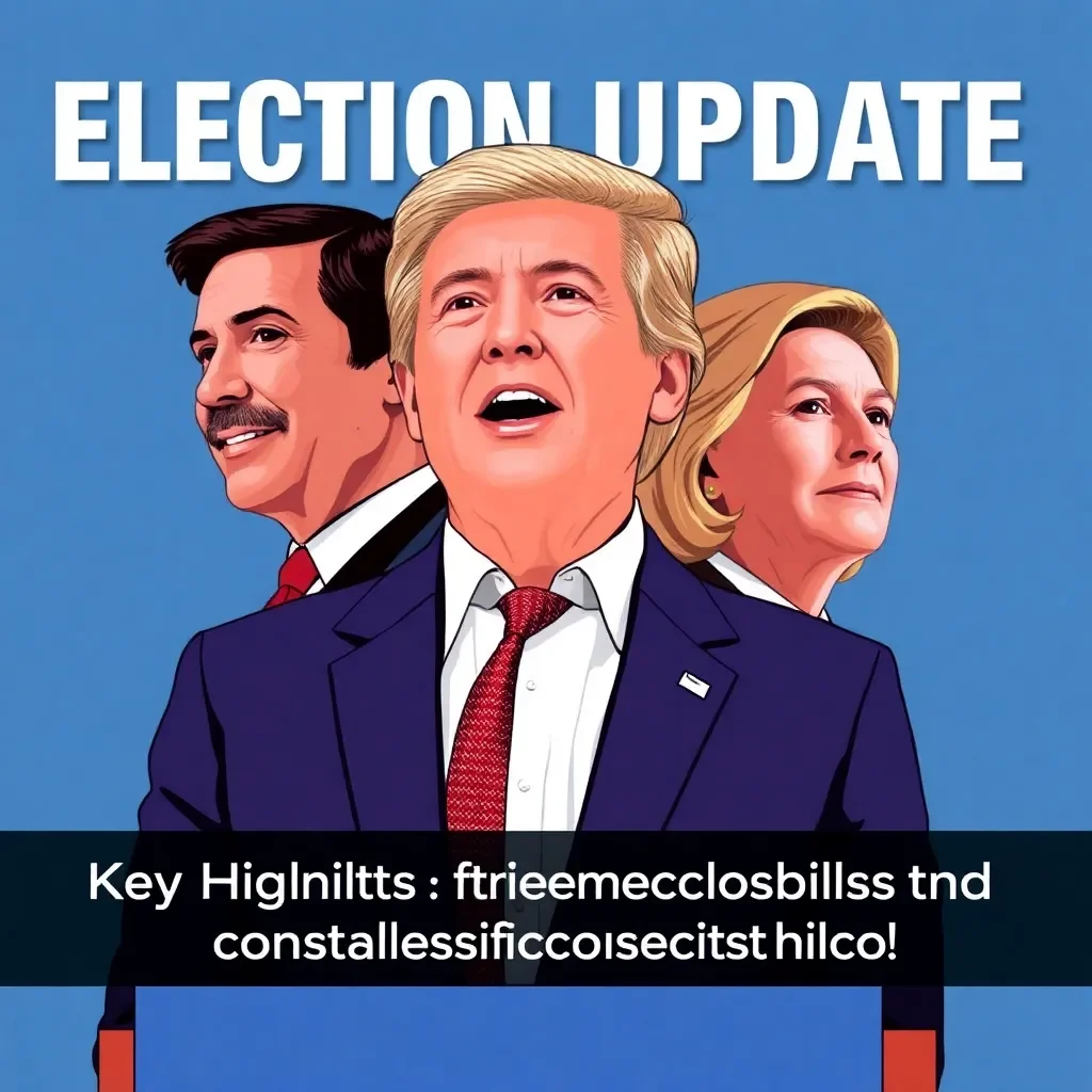 Election Update: Key Highlights from Presidential Candidates and Congressional Battles Across the Nation