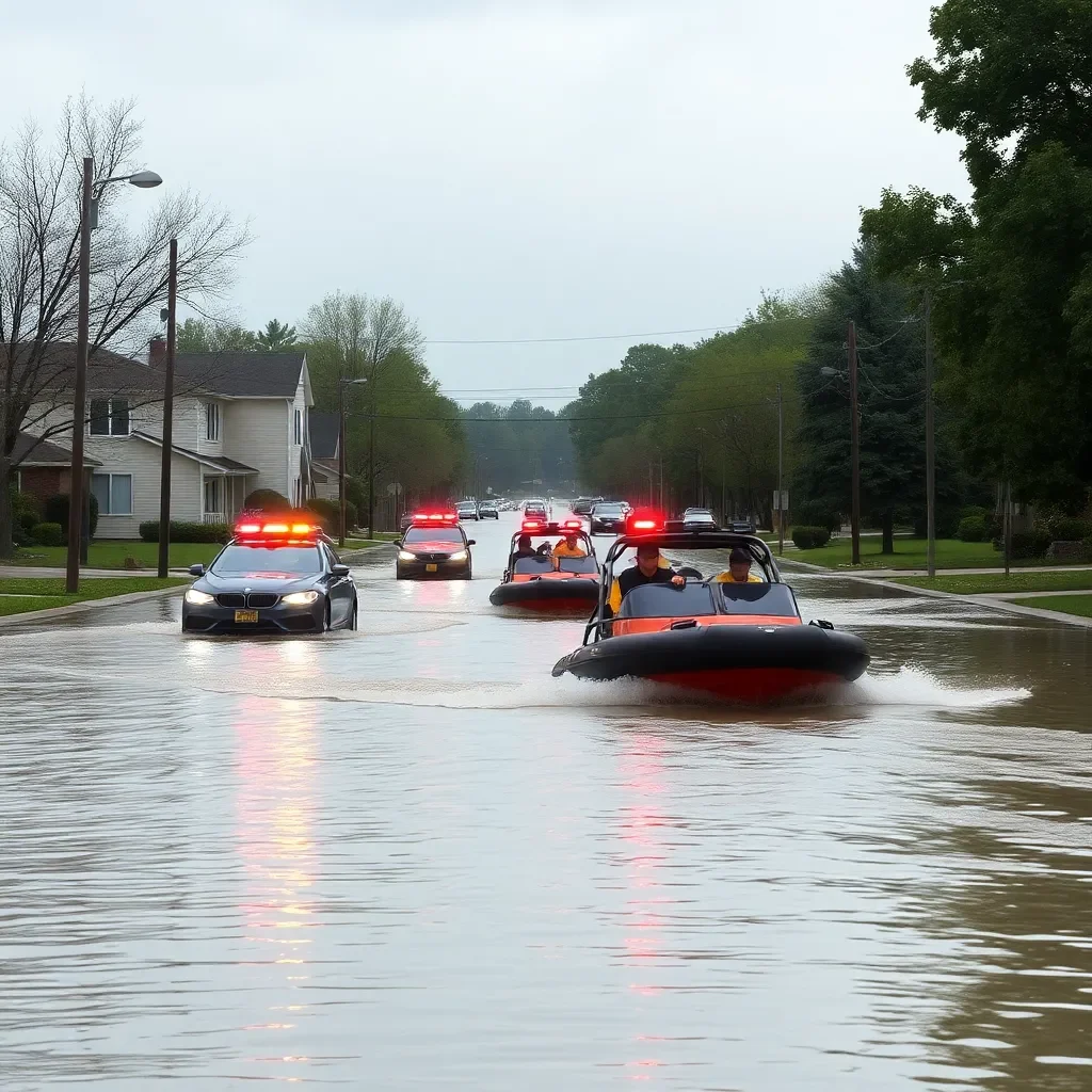 Emergency Water Rescues in Savannah as Heavy Flooding Strikes Community