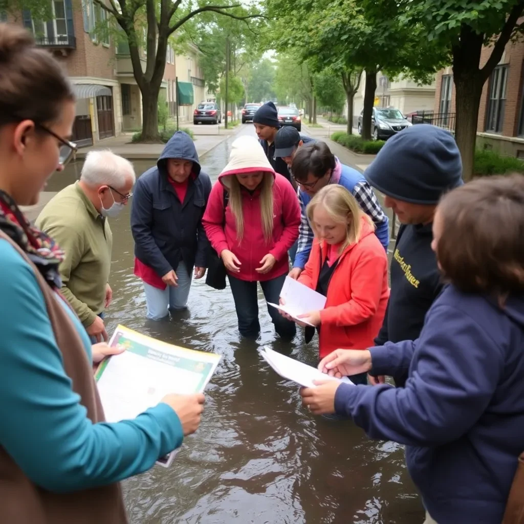 Savannah Community Unites to Combat Flooding Challenges Amid Rainy Season