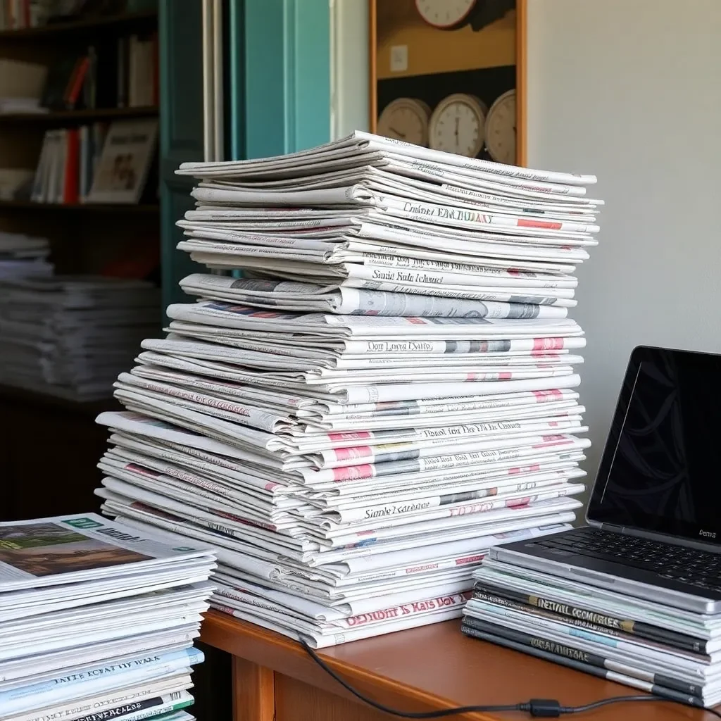 Savannah's Local Newspaper Faces Significant Subscription Decline as Digital Consumption Rises