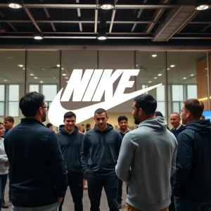 Nike executives discussing strategic changes