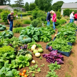 Community Garden Blooms Amid Challenges for Forsyth Farmers' Market in Savannah