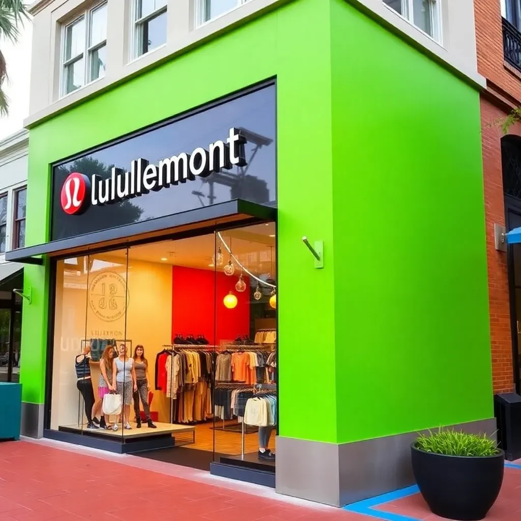 Savannah Celebrates the Grand Opening of Lululemon's New Flagship Store