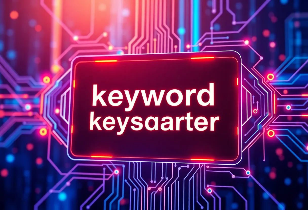 Visual representation of AI-Powered Keyword Generator for digital marketing