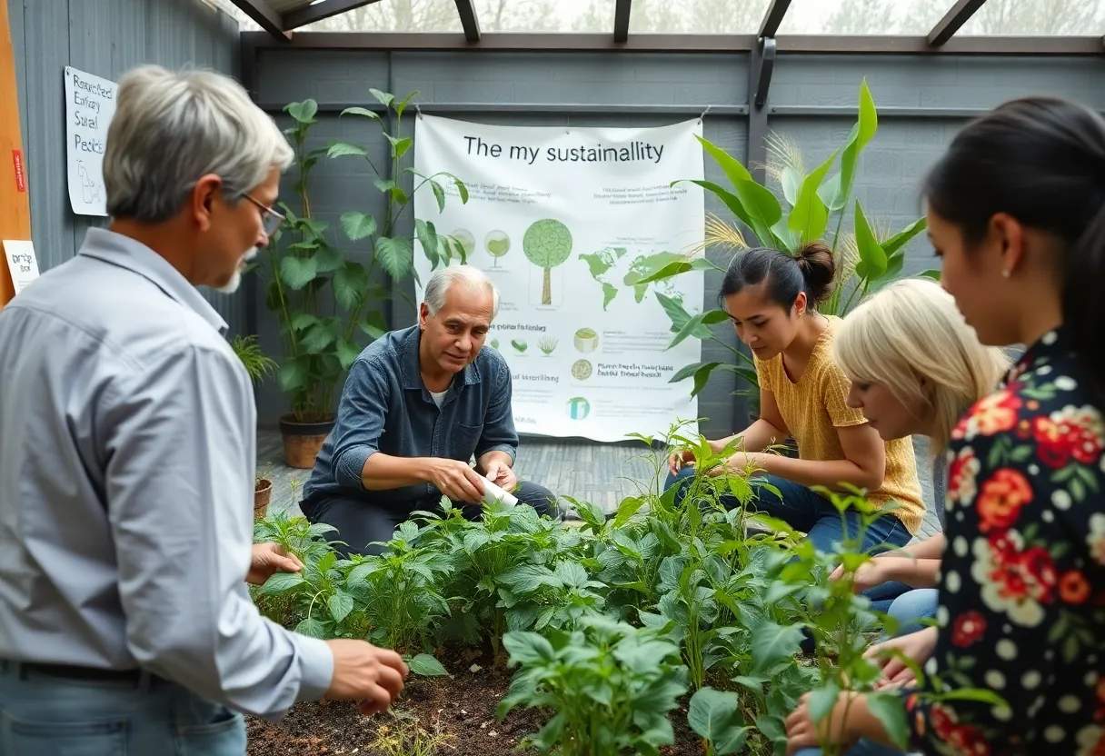 Residents engaged in sustainability workshops in Beaufort County