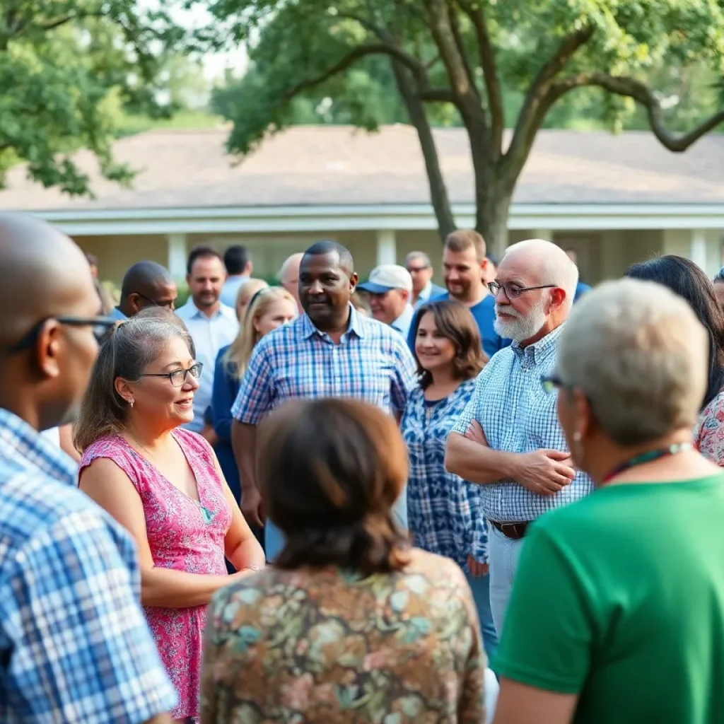 Residents of Beaufort County discussing local governance issues