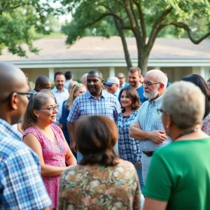 Residents of Beaufort County discussing local governance issues