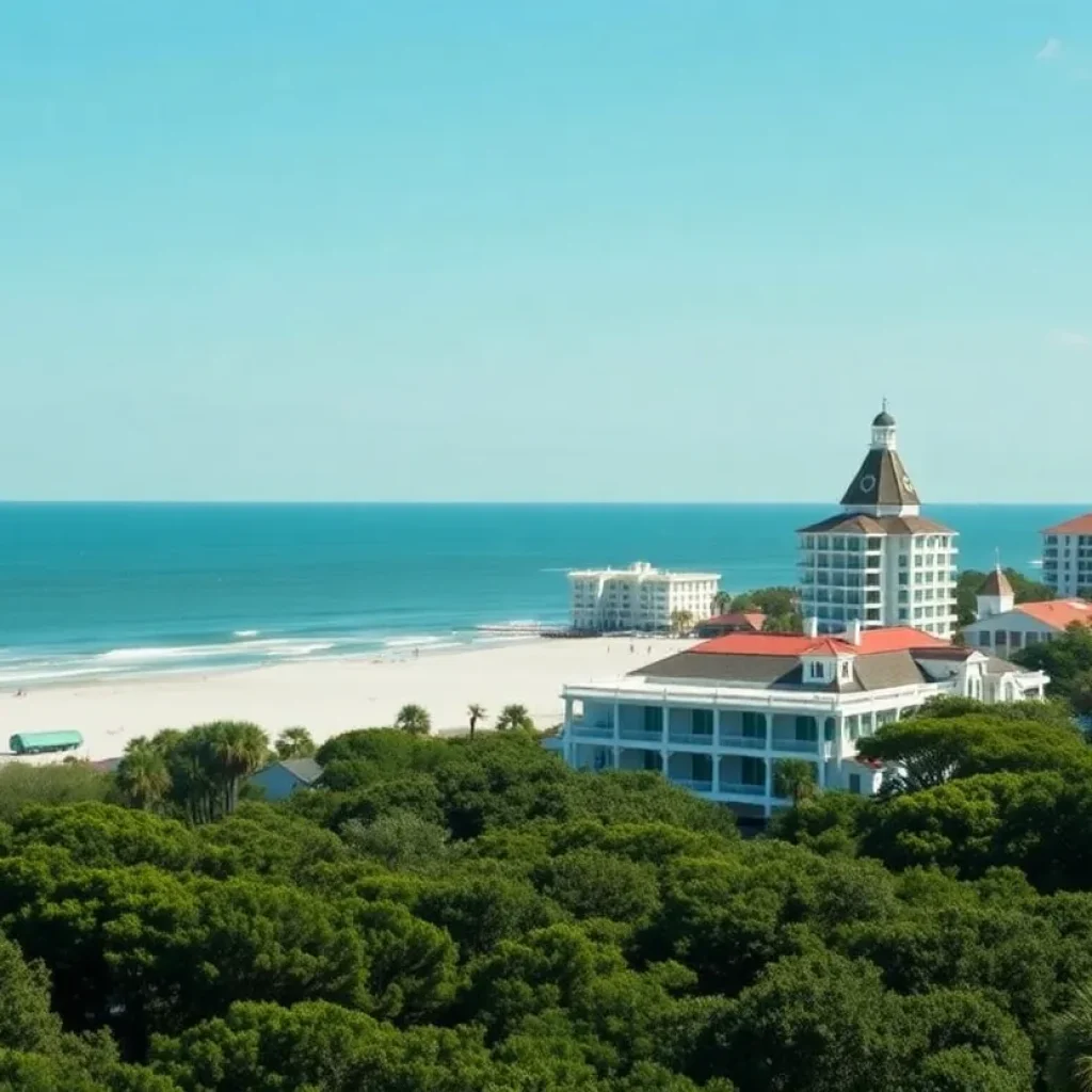 Beautiful luxury hotels by the beach in Hilton Head Island, SC