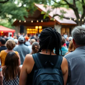 Audience engaged in watching documentaries at the Mountainfilm on Tour in Savannah.