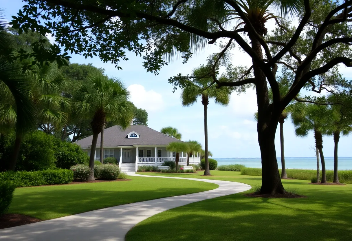 Secluded Resort Area in South Carolina